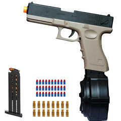 Toy Gun, Newly Upgraded Drum Toy Pistol With Large Capacity, Can Carry Soft