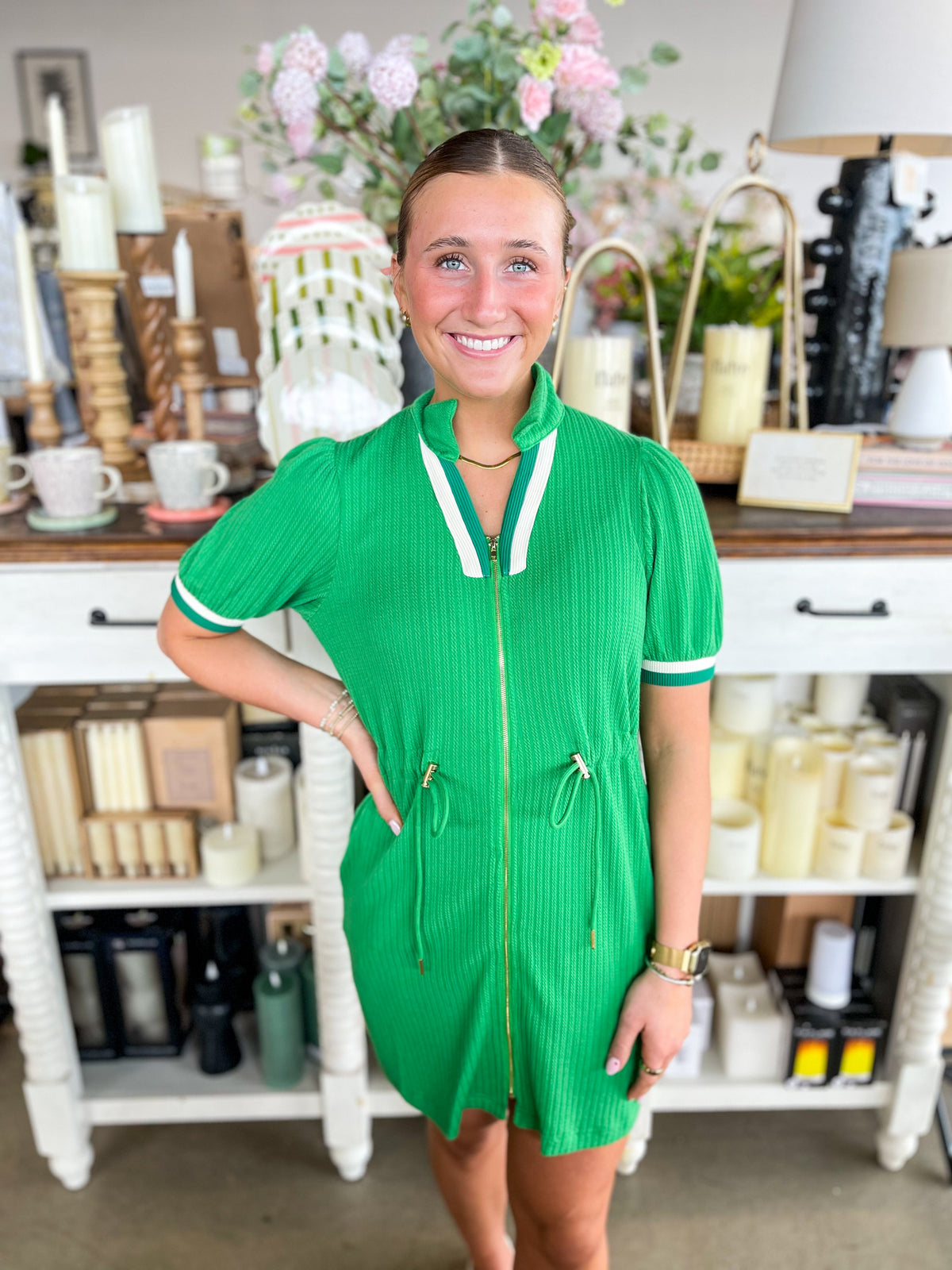 Umgee Green Stella Dress