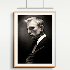 007 Daniel Craig Print